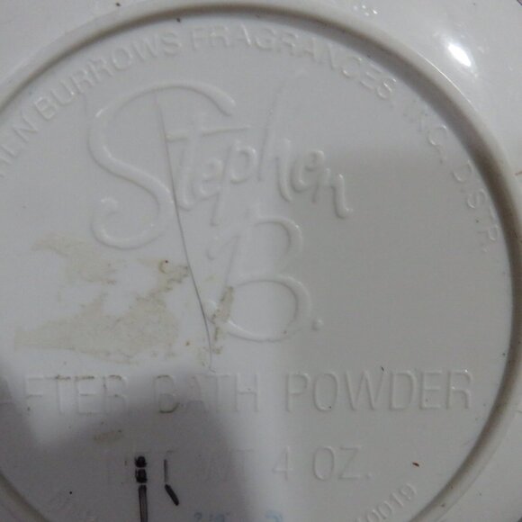 Stephen B Vintage Perfumed Bath Talc Dusting Powder Sealed Original Box 4 OZ - Picture 3 of 5